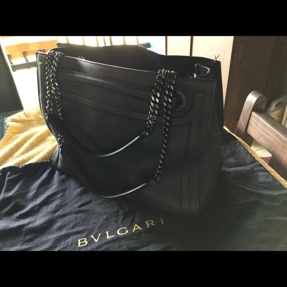 Blvgari black tote - Picture 6 of 7